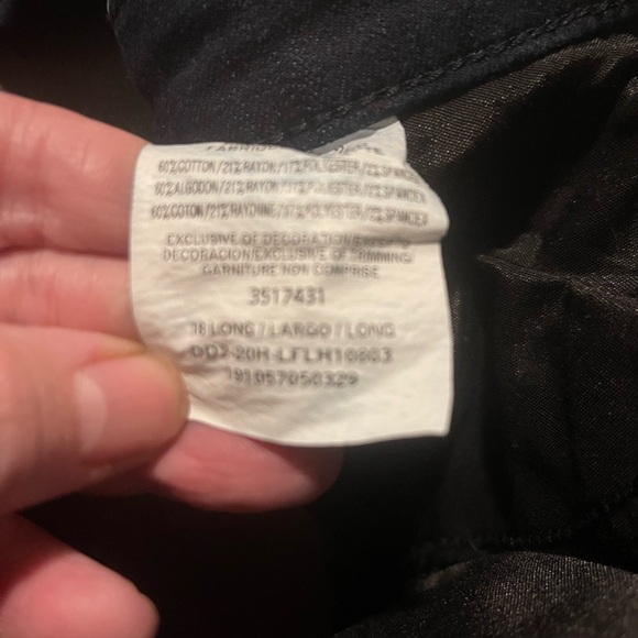 Lee 18L women’s jeans slim fit sculpting midrise skinny leg measurements in pics - Picture 5 of 11